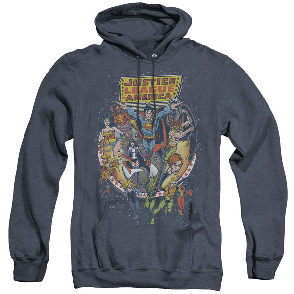 JLA - Star Group Adult Heather Hoodie