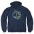 JLA - Batman Collage Adult Pullover Hoodie
