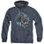 JLA - Batman Collage Adult Heather Hoodie