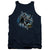JLA - Batman Collage Adult Tank Top