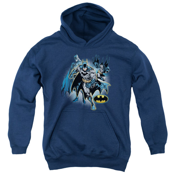 JLA - Batman Collage Youth Hooded Sweatshirt