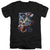 JLA - Galactic Attack Color Adult Slim Fit V Neck Cotton