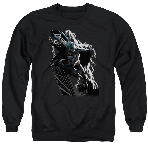 JLA - Lighting Crashes Adult Crewneck Sweatshirt