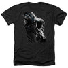 JLA - Lighting Crashes Adult Regular Fit Heather Short Sleeve