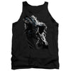 JLA - Lighting Crashes Adult Tank Top