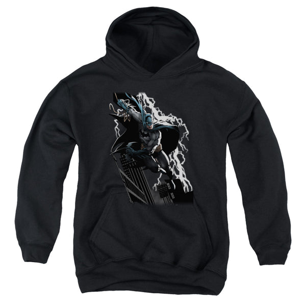 JLA - Lighting Crashes Youth Hooded Sweatshirt