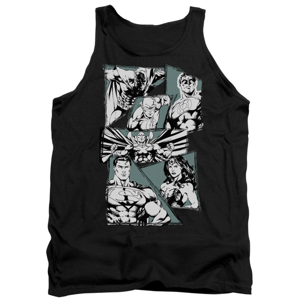 JLA - A Mighty League Adult Tank Top