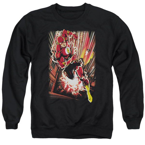 JLA - Street Speed Adult Crewneck Sweatshirt
