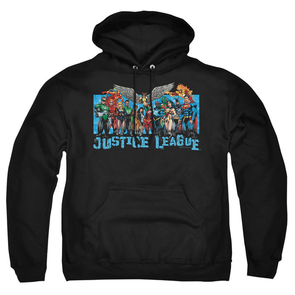 JLA - League Lineup Adult Pullover Hoodie