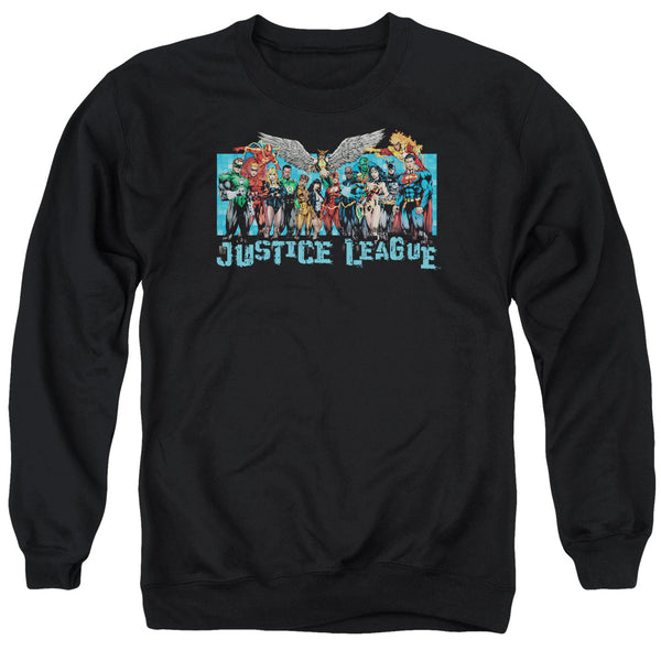 JLA - League Lineup Adult Crewneck Sweatshirt