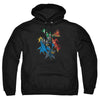 JLA - Action Stars Adult Pullover Hoodie