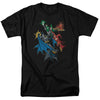 JLA - Action Stars Adult Regular Fit Short Sleeve
