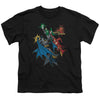 JLA - Action Stars Youth Short Sleeve