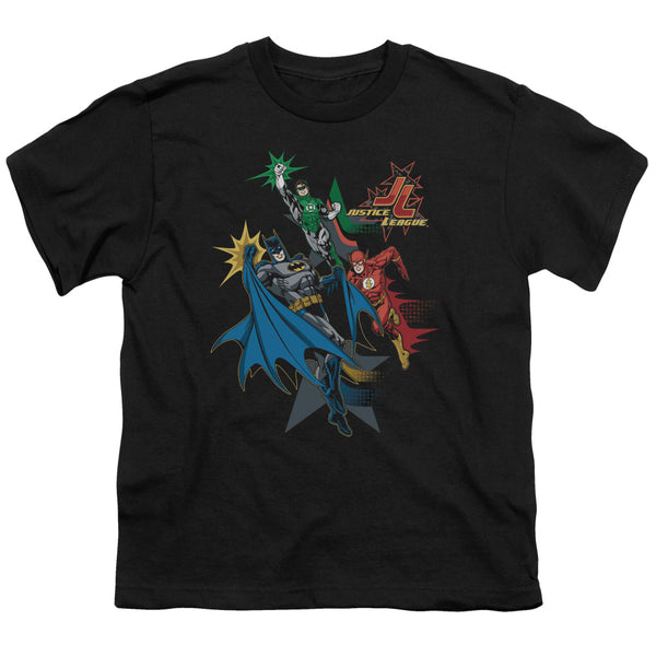 JLA - Action Stars Youth Short Sleeve