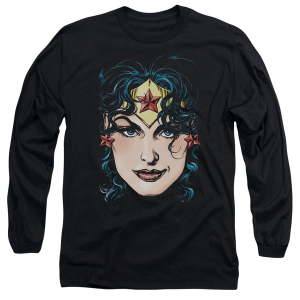 Dco JLA - Wonder Woman Head Adult Long Sleeve