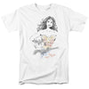 Dco JLA - Wonder Squiggles Adult Regular Fit Short Sleeve