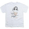 Dco JLA - Wonder Squiggles Youth Short Sleeve