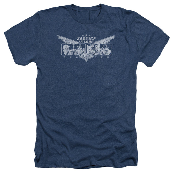 JLA - Justice Wings Adult Regular Fit Heather Short Sleeve