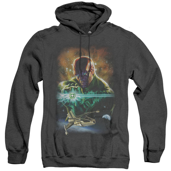 Jla(Gl) - Abin Sur Adult Heather Hoodie