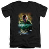 Jla(Gl) - Abin Sur Adult Slim Fit V Neck Cotton