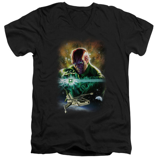 Jla(Gl) - Abin Sur Adult Slim Fit V Neck Cotton