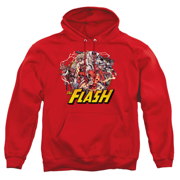 JLA - Flash Family Adult Pullover Hoodie