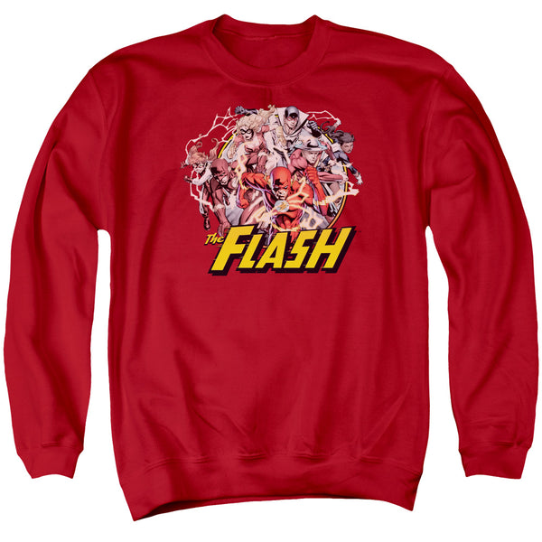 JLA - Flash Family Adult Crewneck Sweatshirt