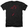 JLA - Flash Darkness Adult Regular Fit Heather Short Sleeve