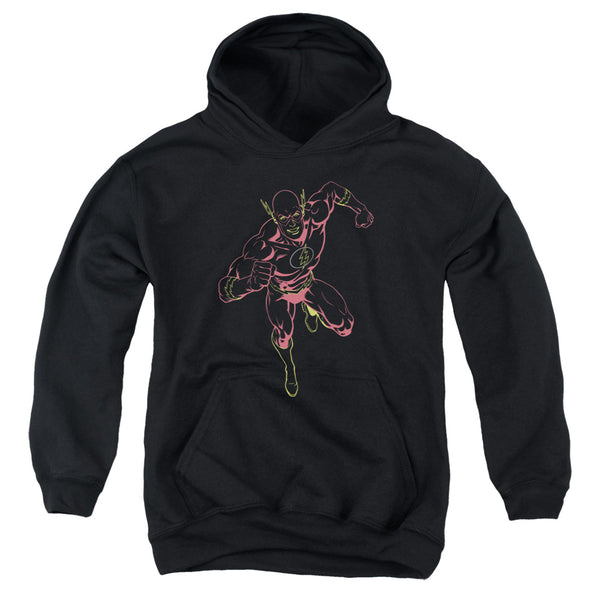 JLA - Neon Flash Youth Hooded Sweatshirt