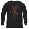 JLA - Neon Flash L - S Youth