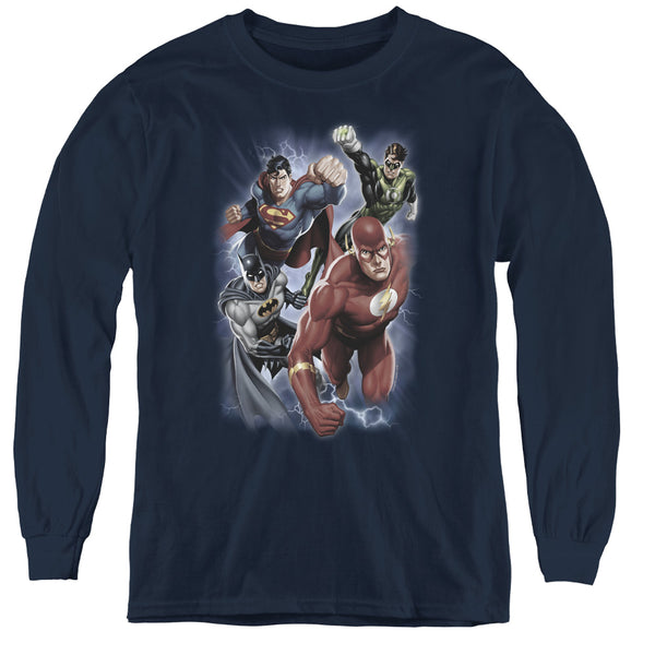 JLA - Storm Chasers L - S Youth