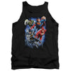 JLA - Storm Makers Adult Tank Top