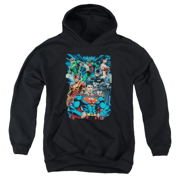 JLA - Justice Is Served Youth Hooded Sweatshirt