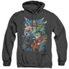 JLA - Jl Assemble Adult Heather Hoodie