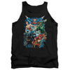 JLA - Jl Assemble Adult Tank Top