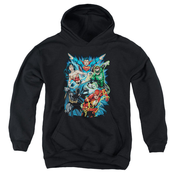 JLA - Jl Assemble Youth Hooded Sweatshirt