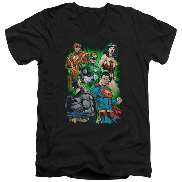 JLA - Will Power Adult Slim Fit V Neck Cotton
