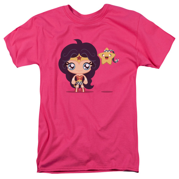 Jla - Cute Wonder Woman Adult Regular Fit Short Sleeve