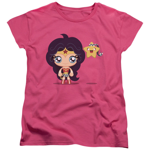 Jla - Cute Wonder Woman Women's Short Sleeve