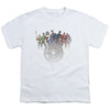 JLA - Circle Crest Youth Short Sleeve