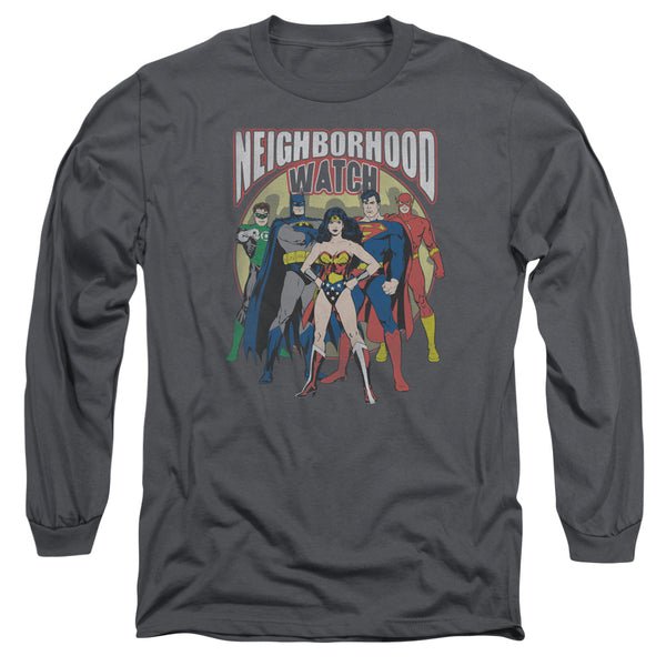 JLA - Neighborhood Watch Adult Long Sleeve