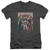 JLA - Neighborhood Watch Adult Slim Fit V Neck Cotton