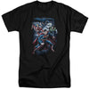 JLA - Cosmic Crew Adult Tall Fit Short Sleeve