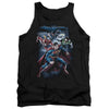 JLA - Cosmic Crew Adult Tank Top