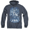 JLA - Burst Adult Heather Hoodie
