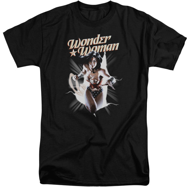 Jla - Ww Break Out Adult Tall Fit Short Sleeve