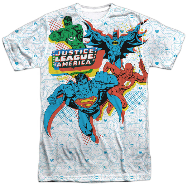 JLA - Off Register Adult Regular Fit Short Sleeve 100% Poly