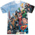 JLA - Justice League Of America Adult Regular Fit Short Sleeve 100% Poly