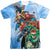JLA - Heroes Unite Adult Regular Fit Short Sleeve 100% Poly
