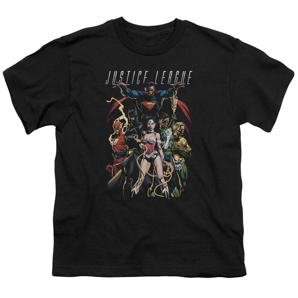 JLA - Dark Days Youth Short Sleeve